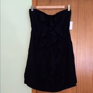NWT Black Ruffle Dress size L